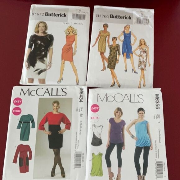 Bundle of Butterick, McCall’s, & Simplicity 2007, 2010, 2011, 2012 Patterns - Picture 3 of 5